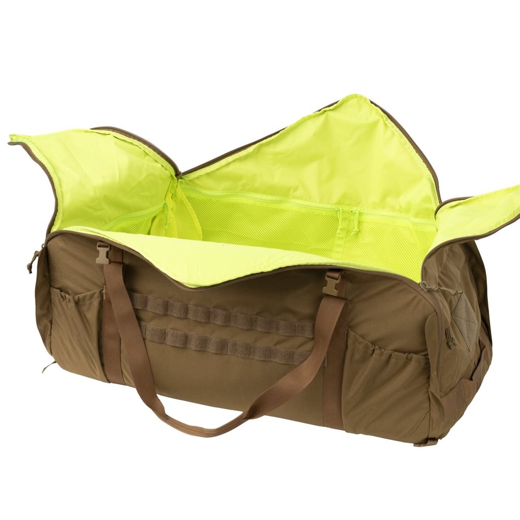 Taška ALIEN negra de nylon Cordura con apertura de cuatro cremalleras diagonales