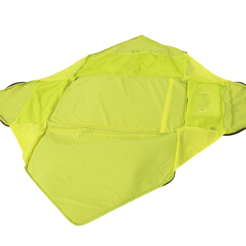 Taška ALIEN negra de nylon Cordura con apertura de cuatro cremalleras diagonales