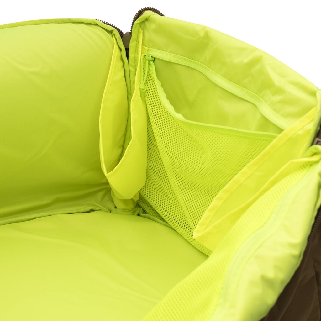 Taška ALIEN negra de nylon Cordura con apertura de cuatro cremalleras diagonales