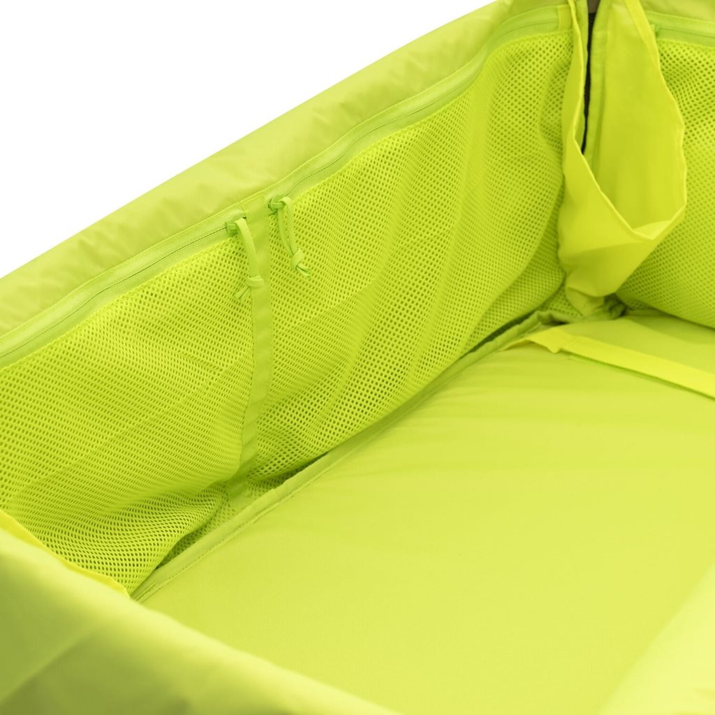 Taška ALIEN negra de nylon Cordura con apertura de cuatro cremalleras diagonales