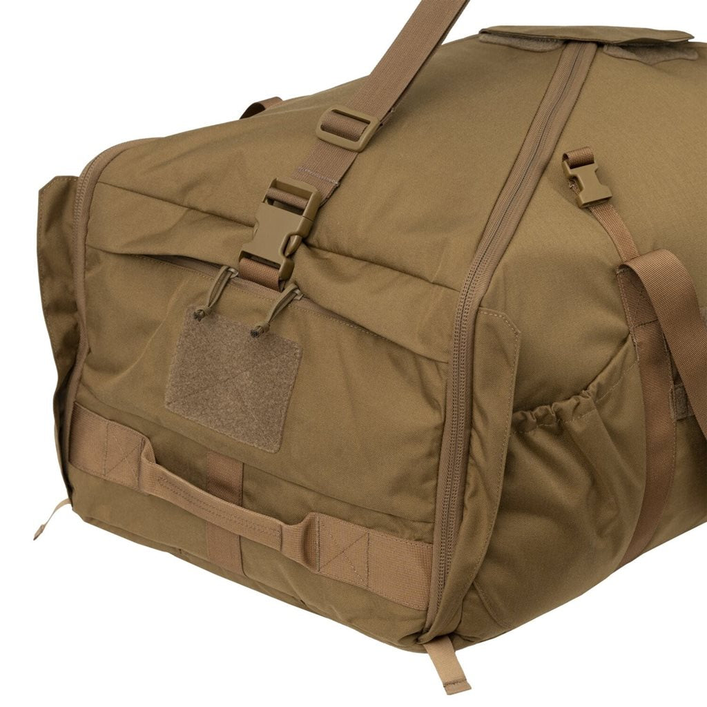 Taška ALIEN negra de nylon Cordura con apertura de cuatro cremalleras diagonales