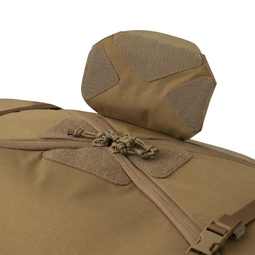 Taška ALIEN negra de nylon Cordura con apertura de cuatro cremalleras diagonales
