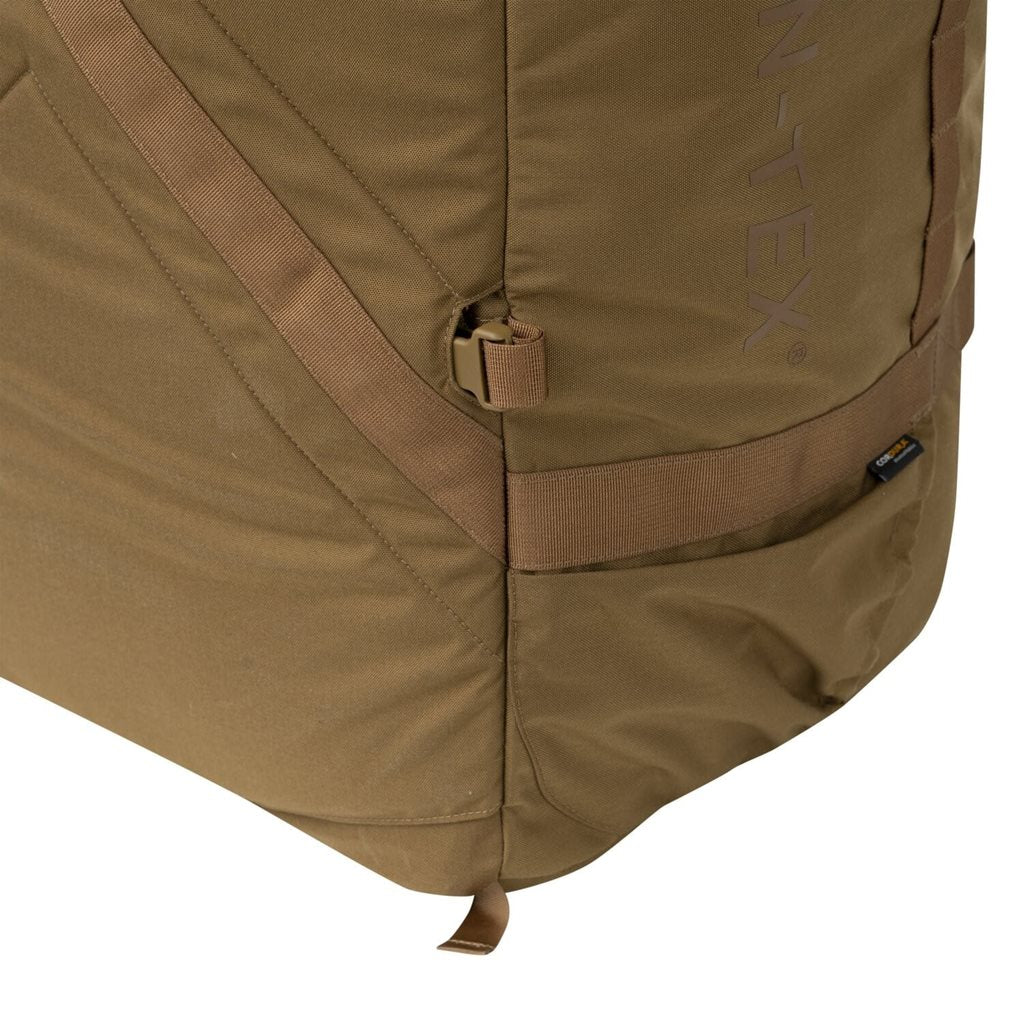 Taška ALIEN negra de nylon Cordura con apertura de cuatro cremalleras diagonales