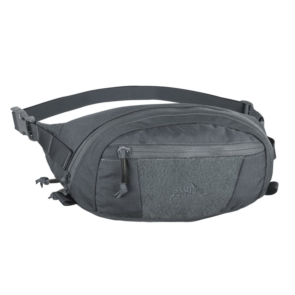 Riñonera BANDICOOT® negra, ligera y modular vista frontal