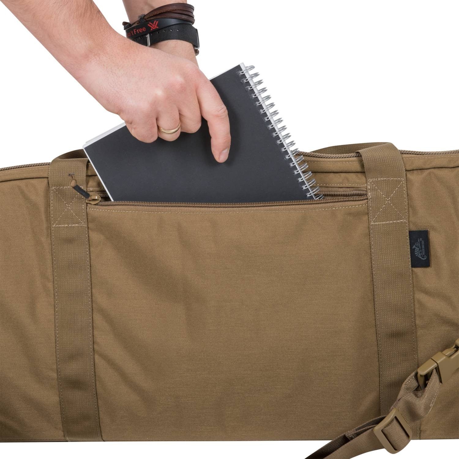 Funda para rifle BASIC RIFLE negra, estuche para arma larga con asas y correa ajustable