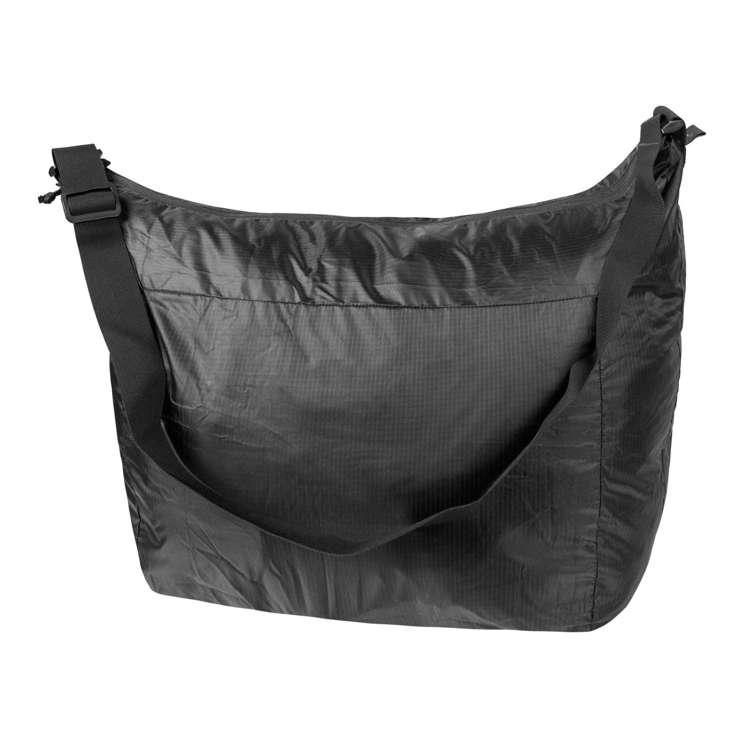 Bolso bandolera CARRYALL BACKUP negro de gran capacidad en poliester rip-stop