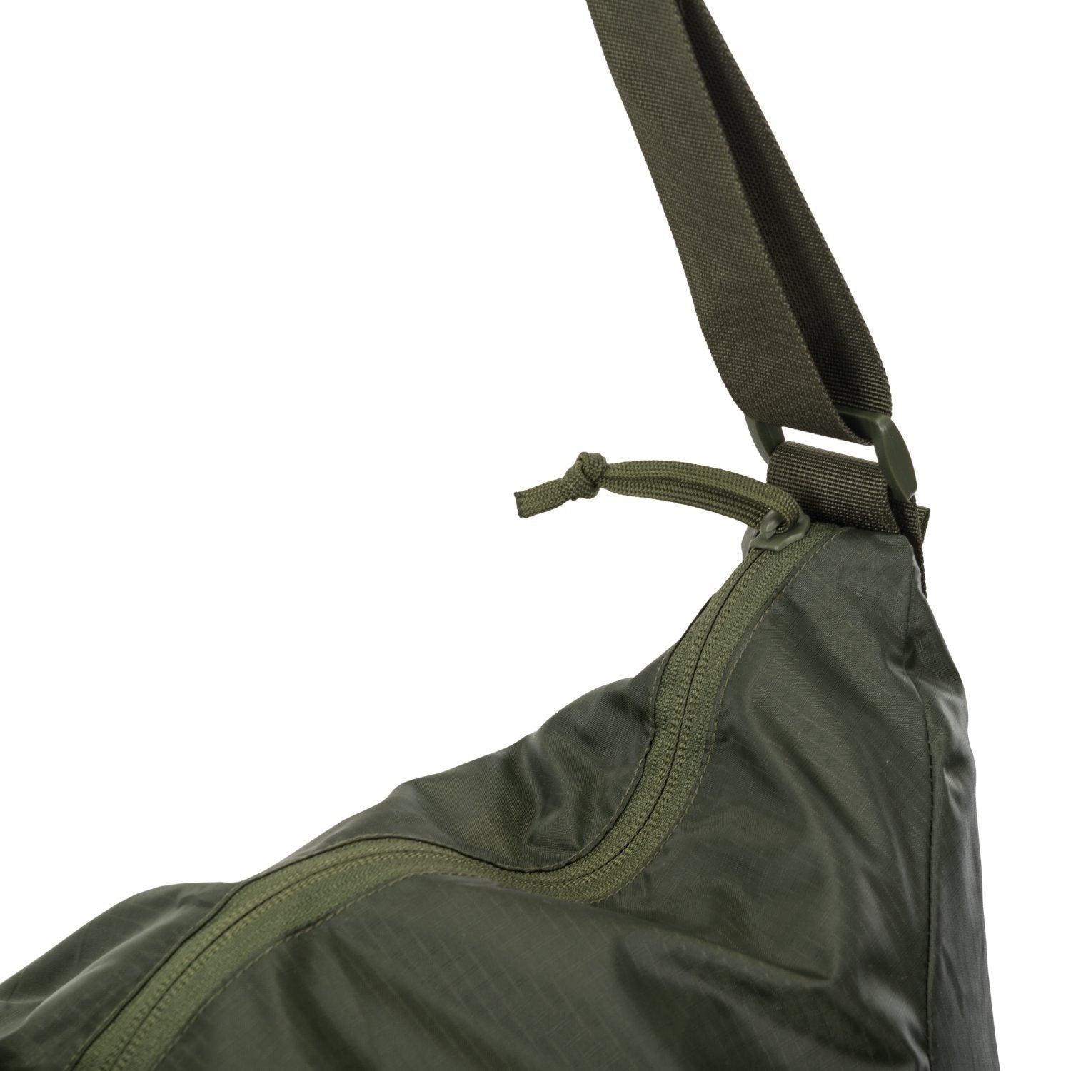 Bolso bandolera CARRYALL BACKUP negro de gran capacidad en poliester rip-stop