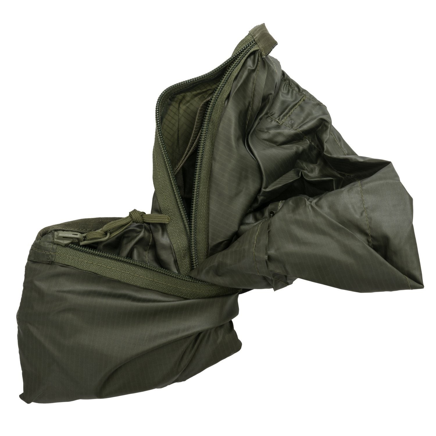 Bolso bandolera CARRYALL BACKUP negro de gran capacidad en poliester rip-stop