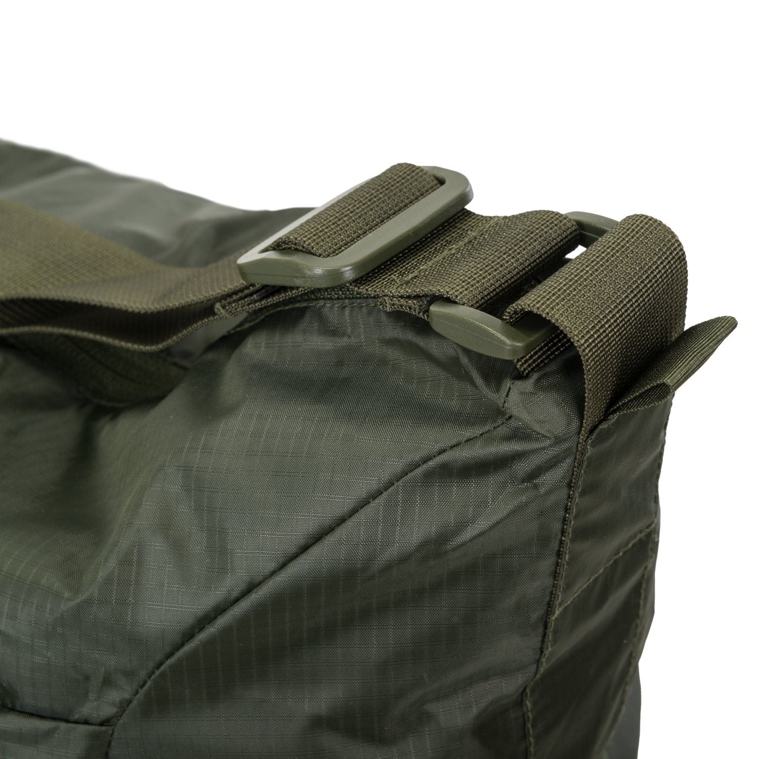 Bolso bandolera CARRYALL BACKUP negro de gran capacidad en poliester rip-stop