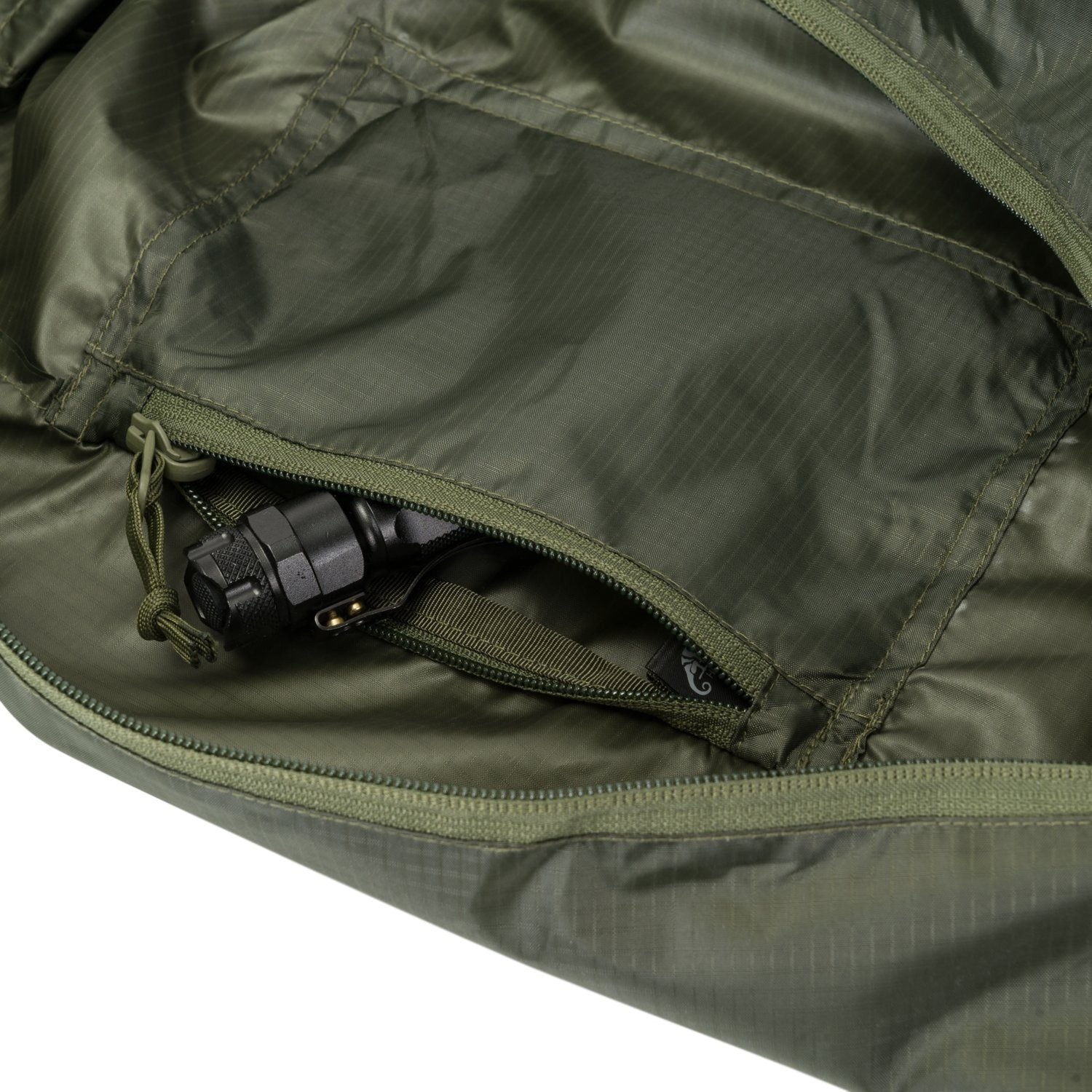Bolso bandolera CARRYALL BACKUP negro de gran capacidad en poliester rip-stop