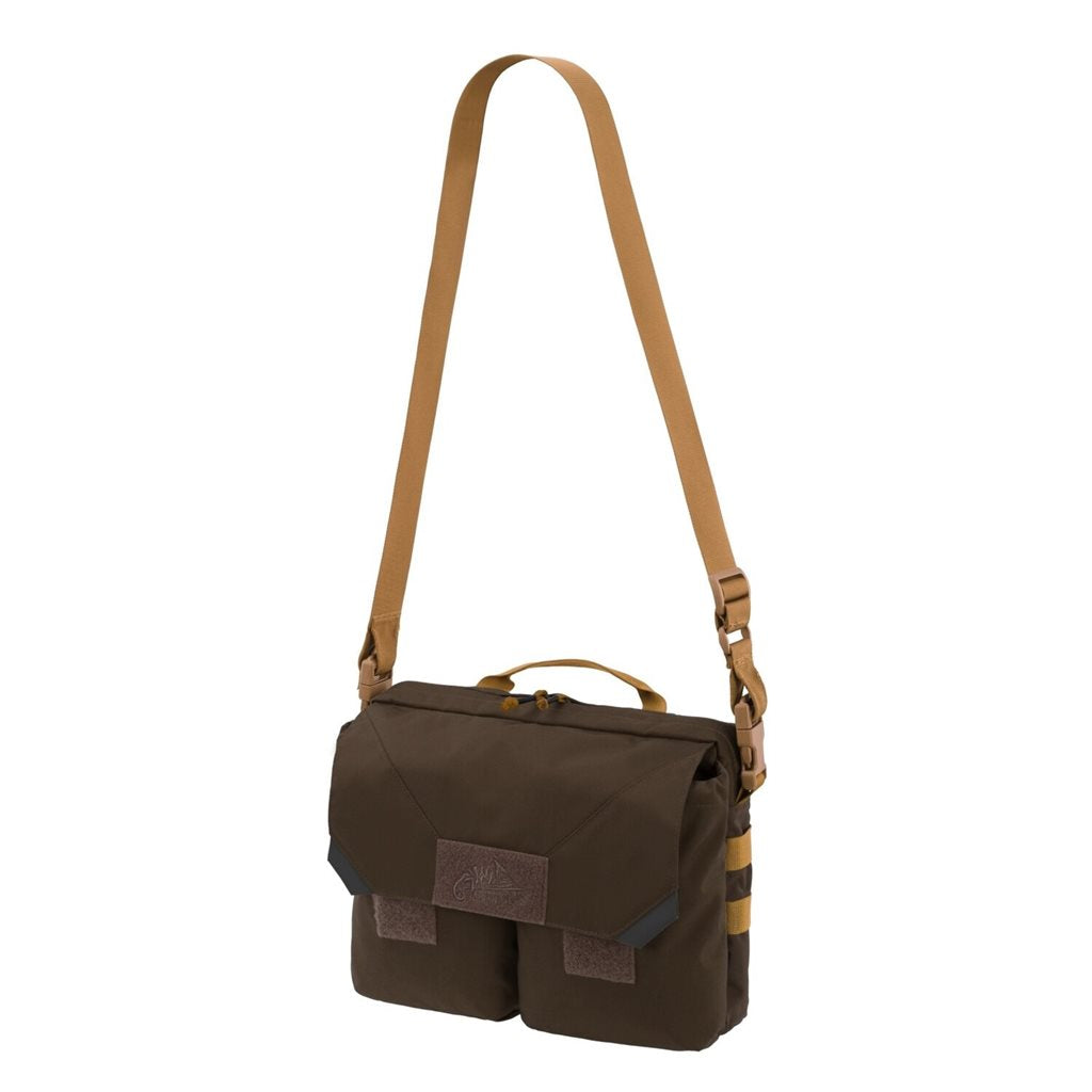 Bolsa de hombro CLAYMORE negra 4,5 L con 14 bolsillos y nylon Cordura 500D