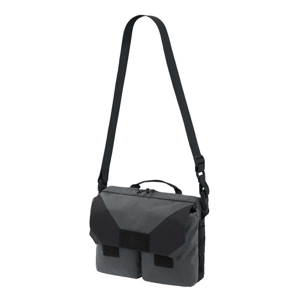 Bolsa de hombro CLAYMORE negra 4,5 L con 14 bolsillos y nylon Cordura 500D