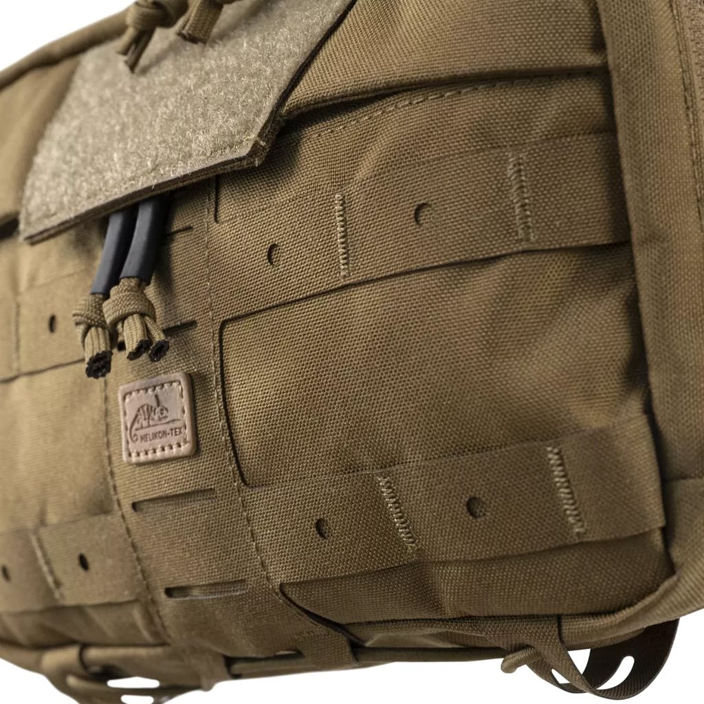Bolsa pectoral NUMBAT® SMALL negra, variante compacta convertible en riñonera