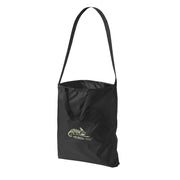 Bolsa bandolera CARRYALL DAILY BAG negra en poliéster rip-stop, ligera y resistente