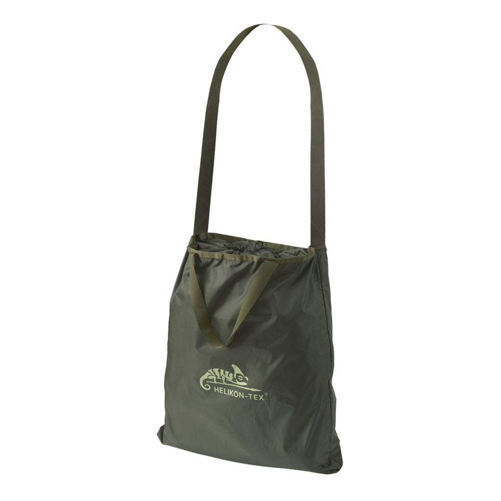 Bolsa bandolera CARRYALL DAILY BAG negra en poliéster rip-stop, ligera y resistente