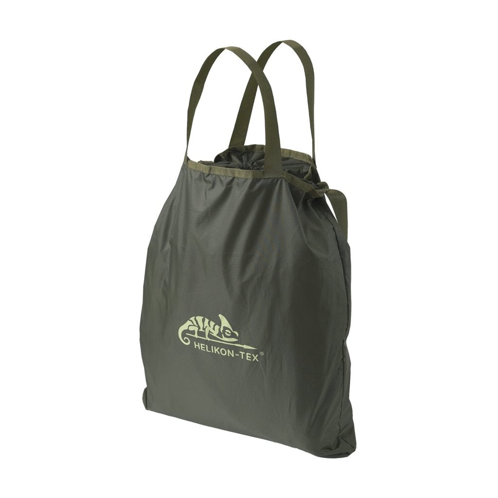 Bolsa bandolera CARRYALL DAILY BAG negra en poliéster rip-stop, ligera y resistente