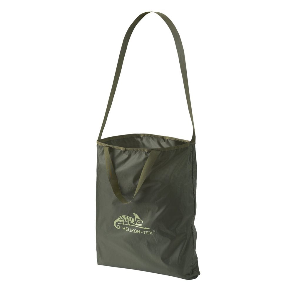 Bolsa bandolera CARRYALL DAILY BAG negra en poliéster rip-stop, ligera y resistente