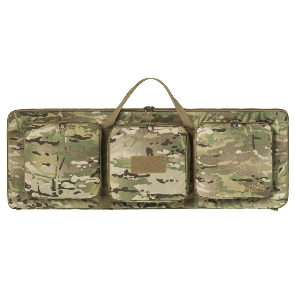 Funda para rifle RIFLE BAG 18® negra en Cordura con tres bolsillos y sistema MOLLE