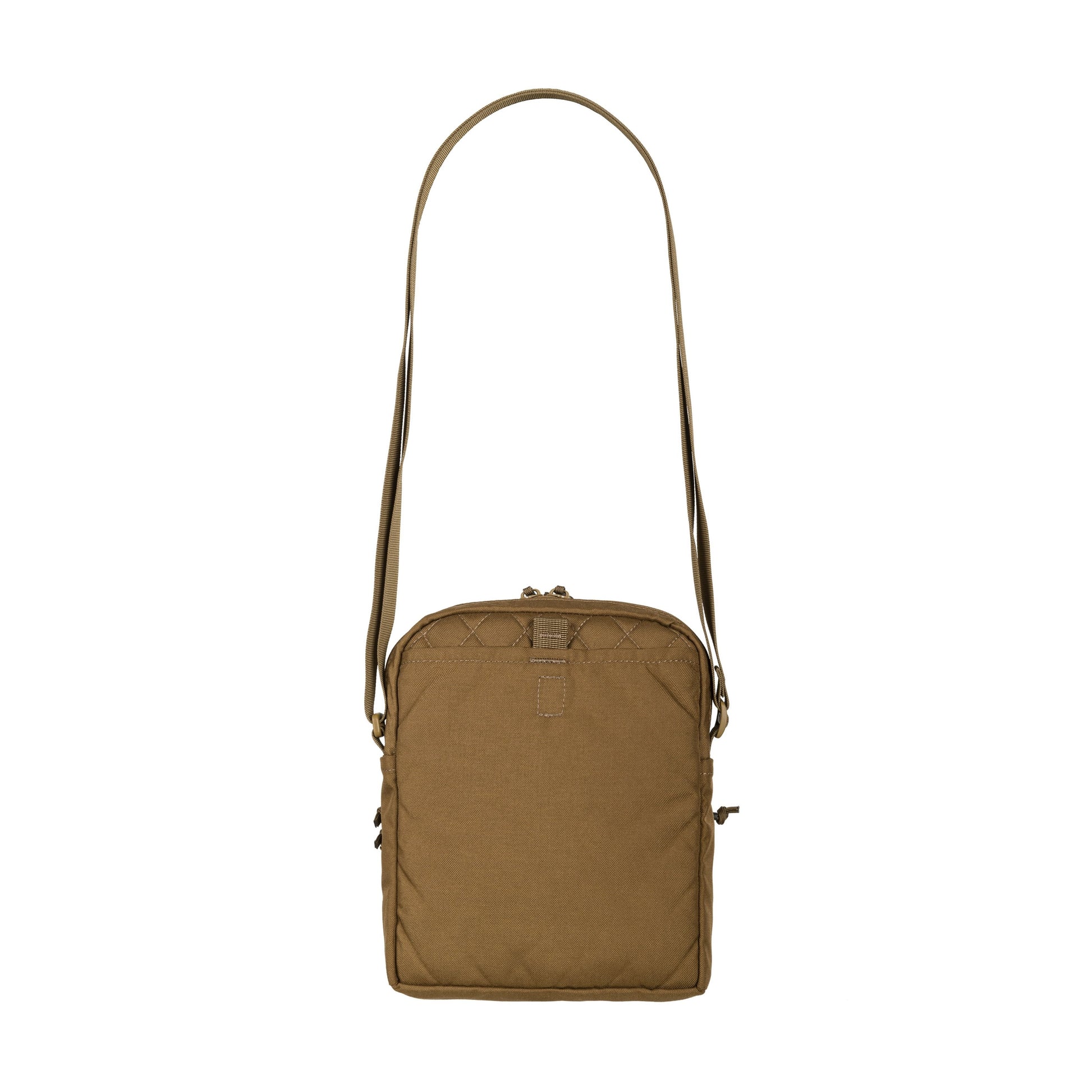 Bolsa de hombro EDC Compact negra HELIKON-TEX con dos bolsillos frontales y bolsillo trasero con velcro