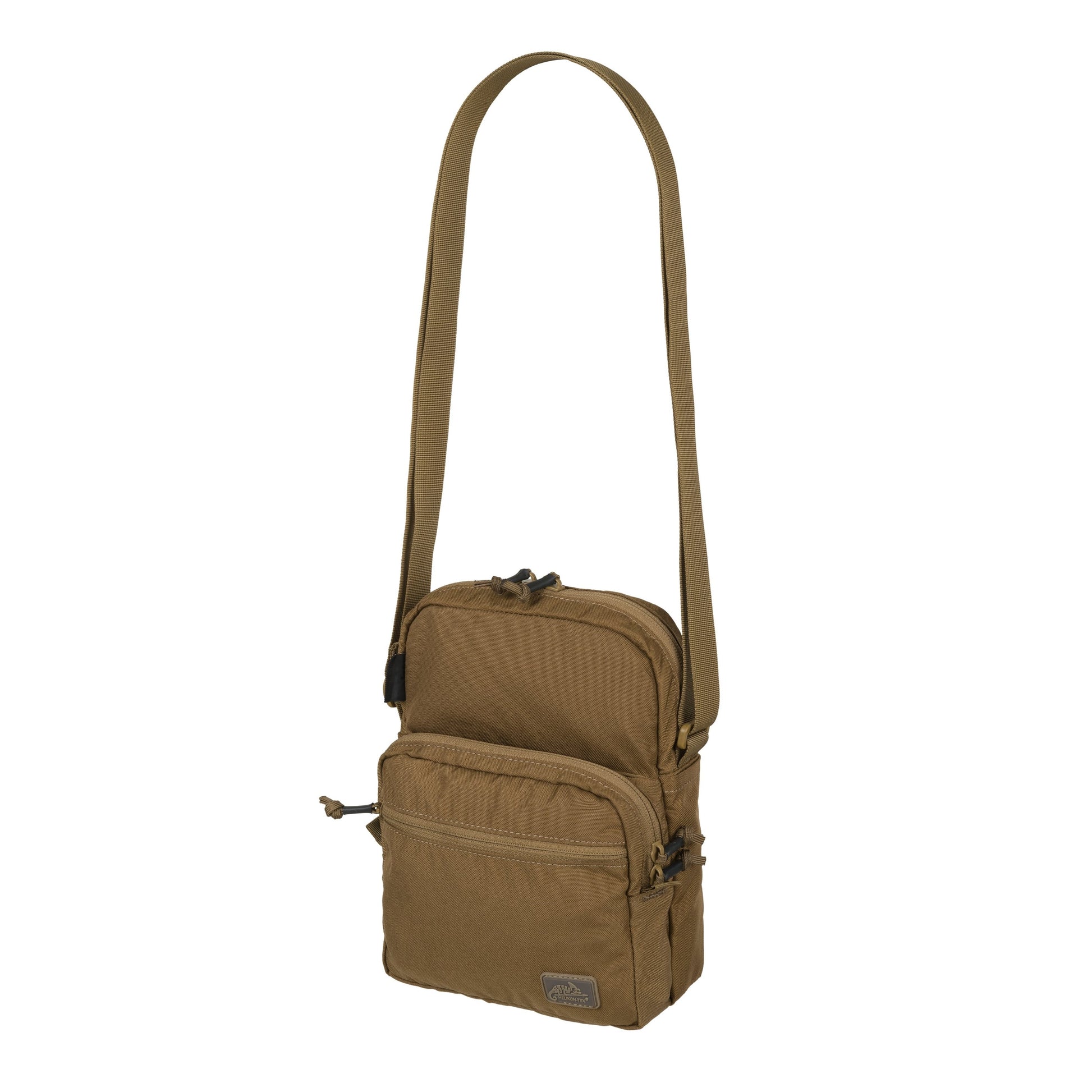 Bolsa bandolera EDC COMPACT de HELIKON-TEX con dos bolsillos delanteros y bolsillo trasero con velcro