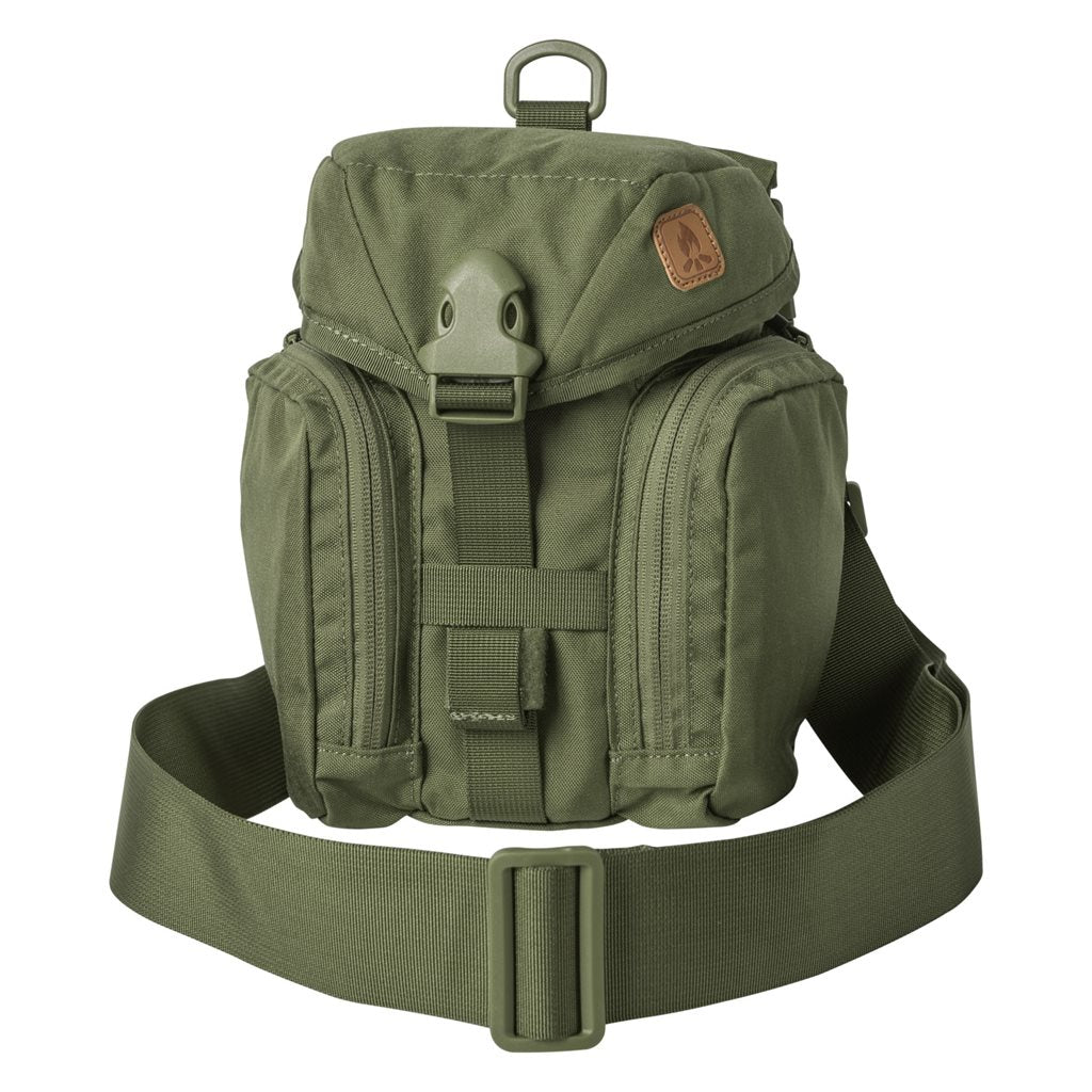 Bolsa bandolera ESSENTIAL KITBAG negra, Cordura, 2,5 L, 22x12x9 cm, correa extraíble compatible MOLLE/PALS