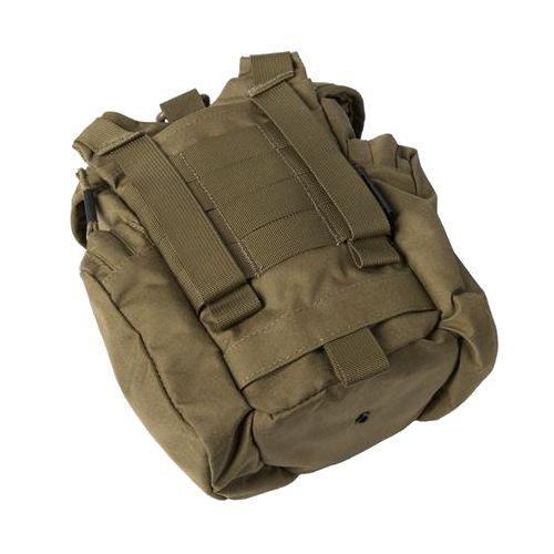 Bolsa bandolera ESSENTIAL KITBAG negra, Cordura, 2,5 L, 22x12x9 cm, correa extraíble compatible MOLLE/PALS