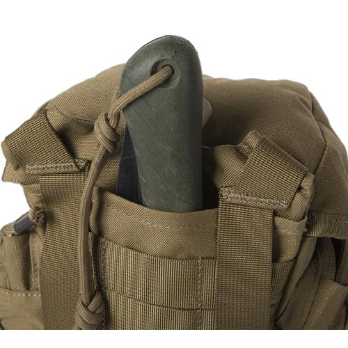 Bolsa bandolera ESSENTIAL KITBAG negra, Cordura, 2,5 L, 22x12x9 cm, correa extraíble compatible MOLLE/PALS