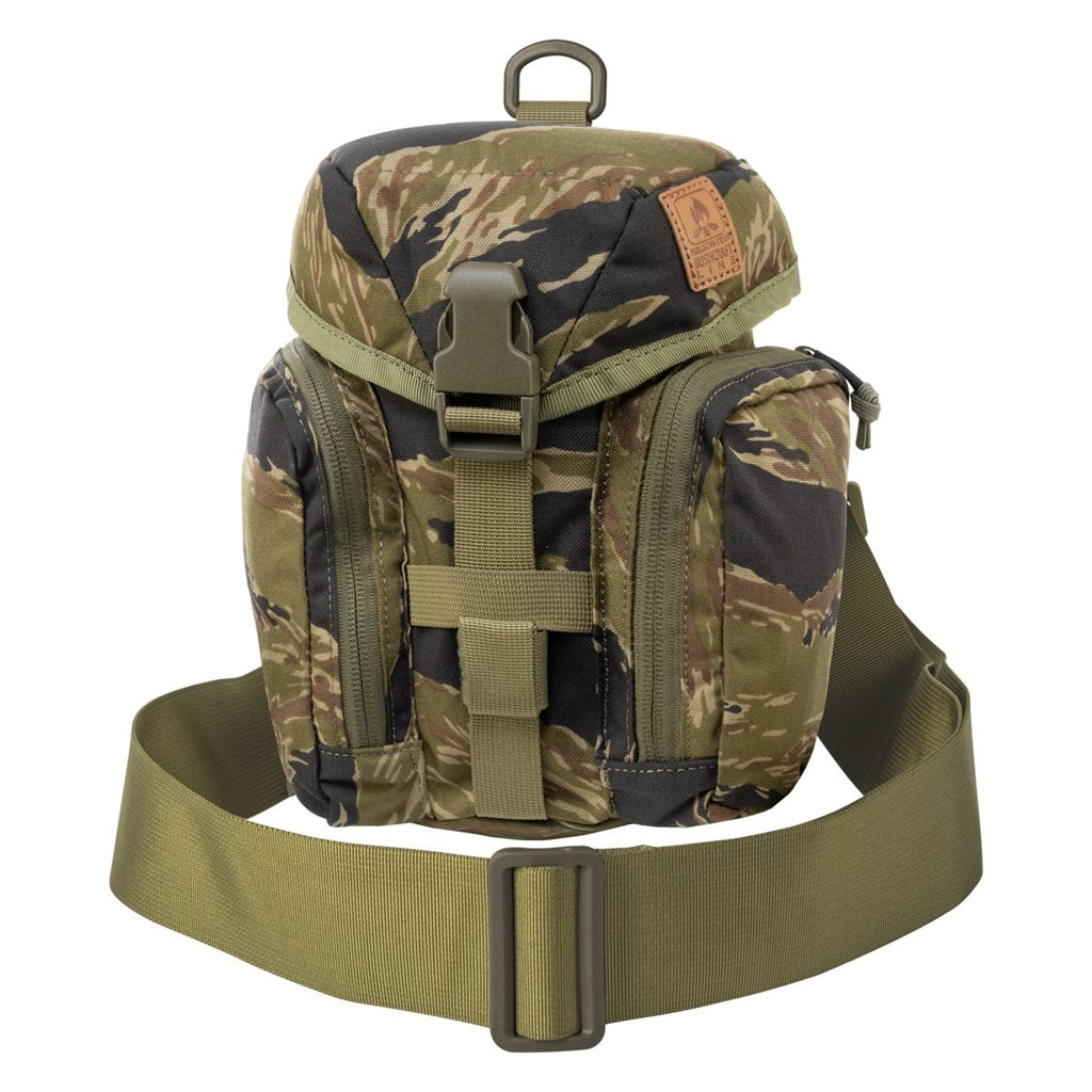 Bolsa bandolera ESSENTIAL KITBAG negra, Cordura, 2,5 L, 22x12x9 cm, correa extraíble compatible MOLLE/PALS