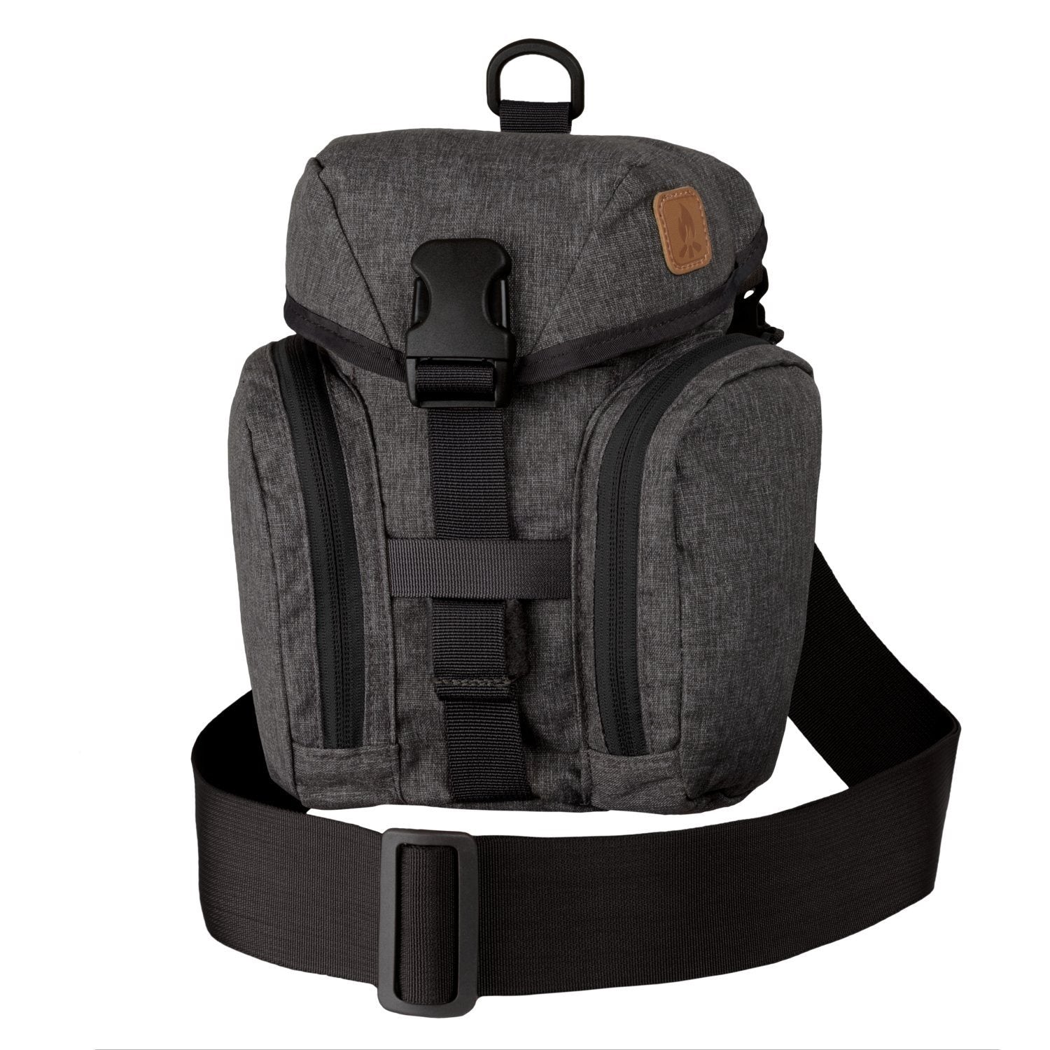Bolsa bandolera ESSENTIAL KITBAG® negra, 2,5 L, Cordura, compatible MOLLE/PALS