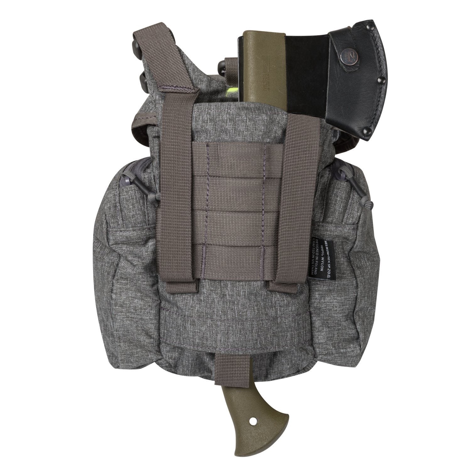 Bolsa bandolera ESSENTIAL KITBAG® negra, 2,5 L, Cordura, compatible MOLLE/PALS