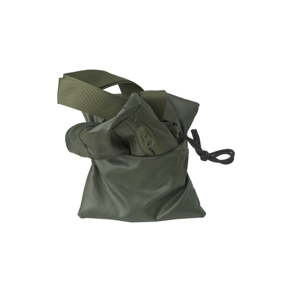 Bolso bandolera EXFILL negro 5,8 L, plegable y ligero