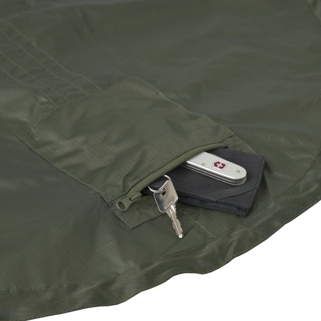 Bolso bandolera EXFILL negro 5,8 L, plegable y ligero