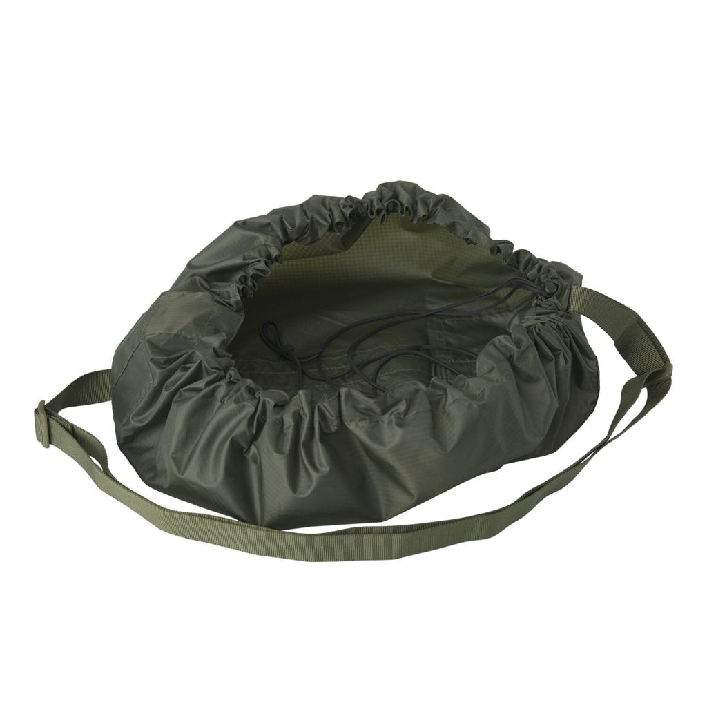 Bolso bandolera EXFILL negro 5,8 L, plegable y ligero