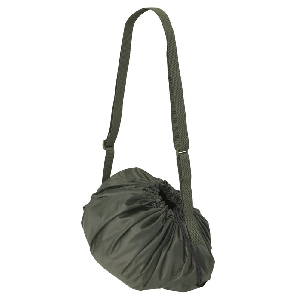 Bolso bandolera EXFILL negro 5,8 L, plegable y ligero
