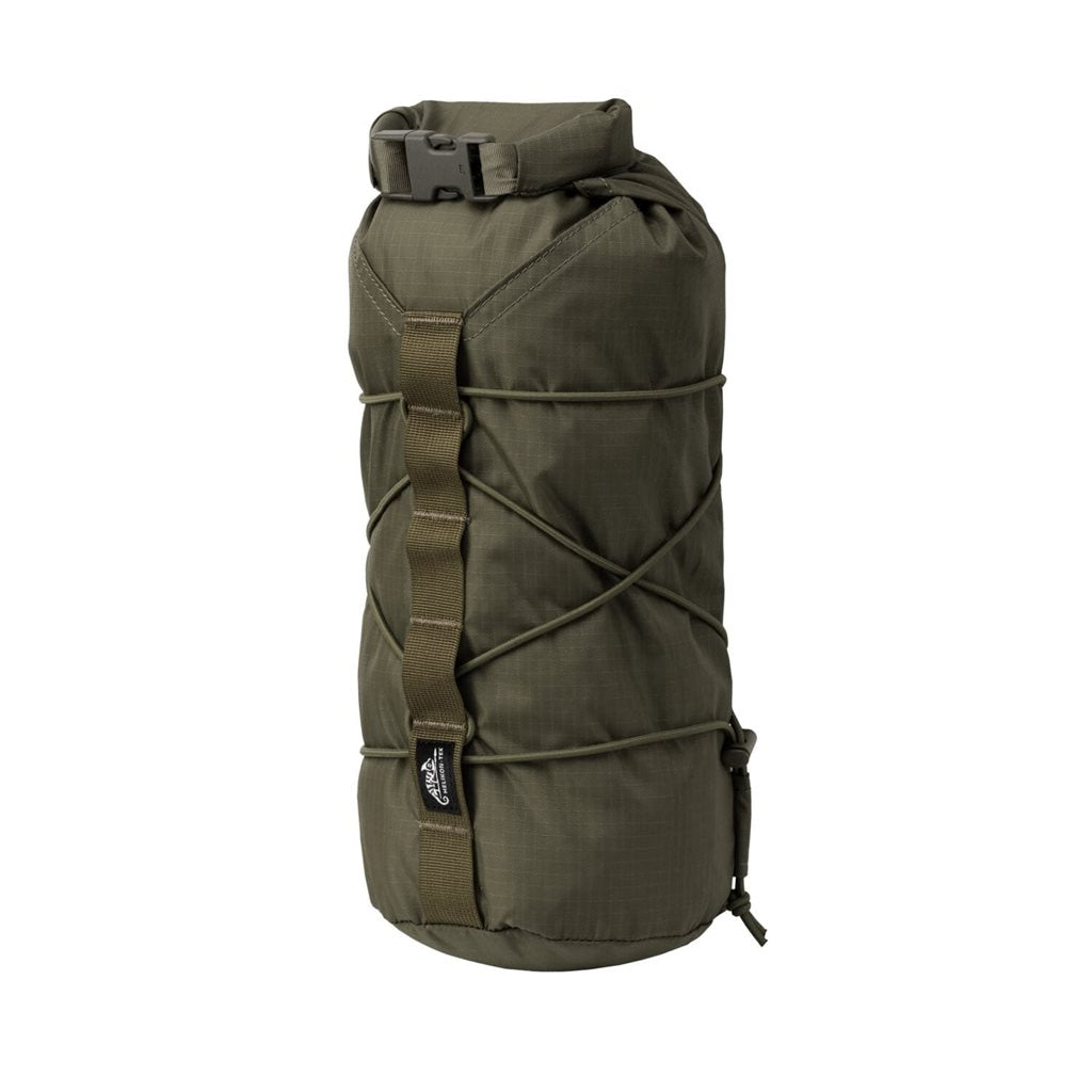 Vak FOXHOLE negro: bolsa resistente con correa ajustable, uso hombro/cintura y compatible con MOLLE/PALS