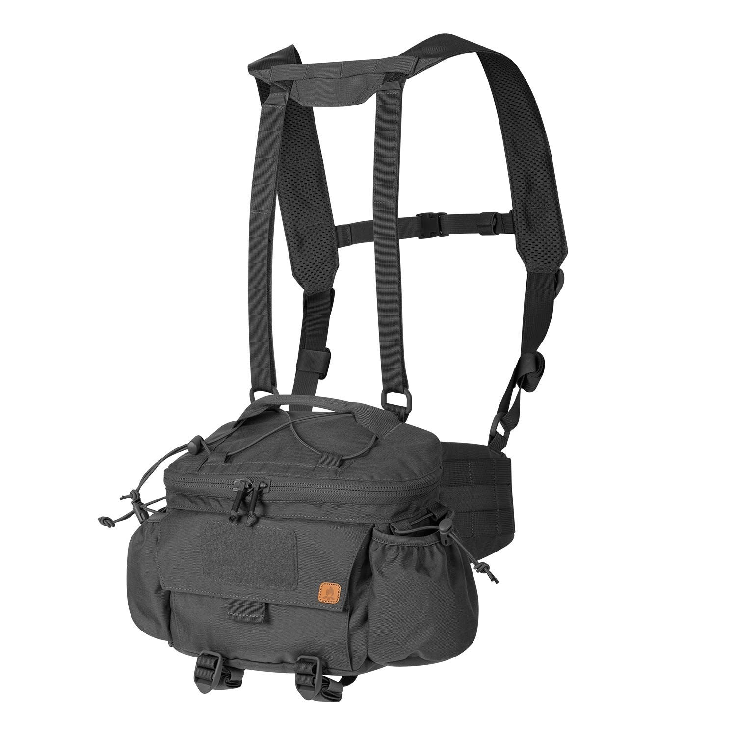 Imagen del sistema portador Foxtrot MK2 Negro con arnés y correas