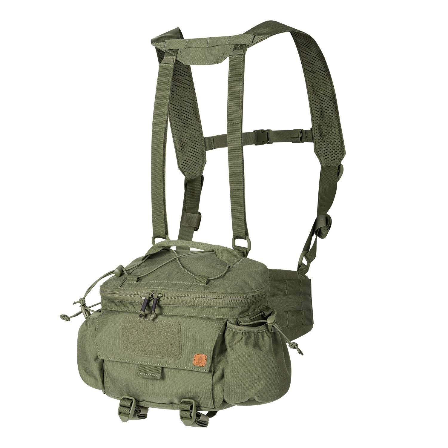 Imagen del sistema portador Foxtrot MK2 Negro con arnés y correas