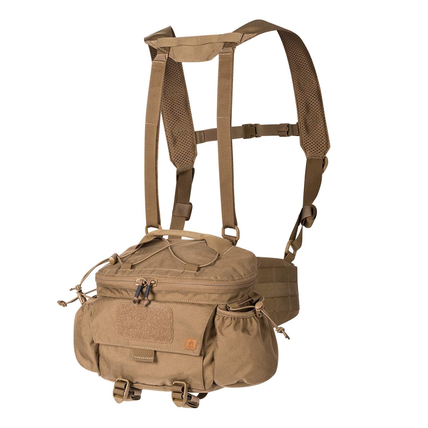 Imagen del sistema portador Foxtrot MK2 Negro con arnés y correas