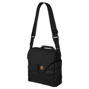 Bolsa bandolera HAVERSACK negra con sistema MOLLE/PALS y dos bolsillos Helikon-Tex