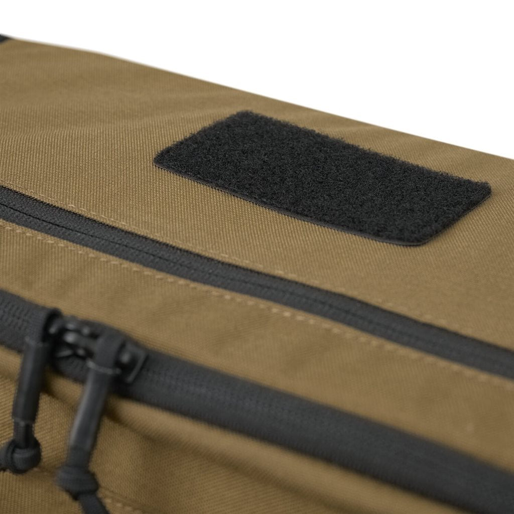Bolsa táctica MISSION Cordura® negra con base de tacos de goma