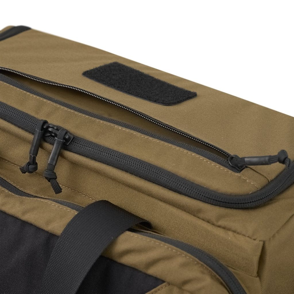 Bolsa táctica MISSION Cordura® negra con base de tacos de goma