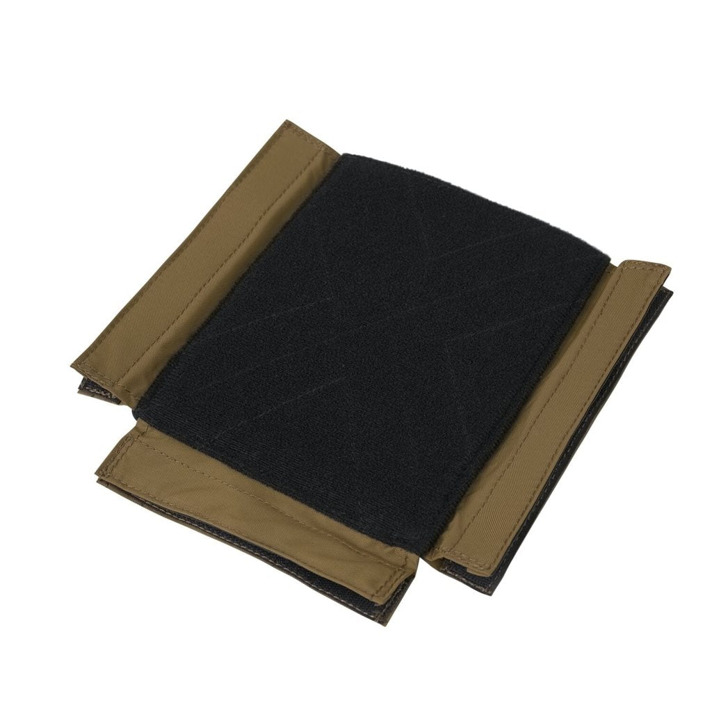 Bolsa táctica MISSION Cordura® negra con base de tacos de goma