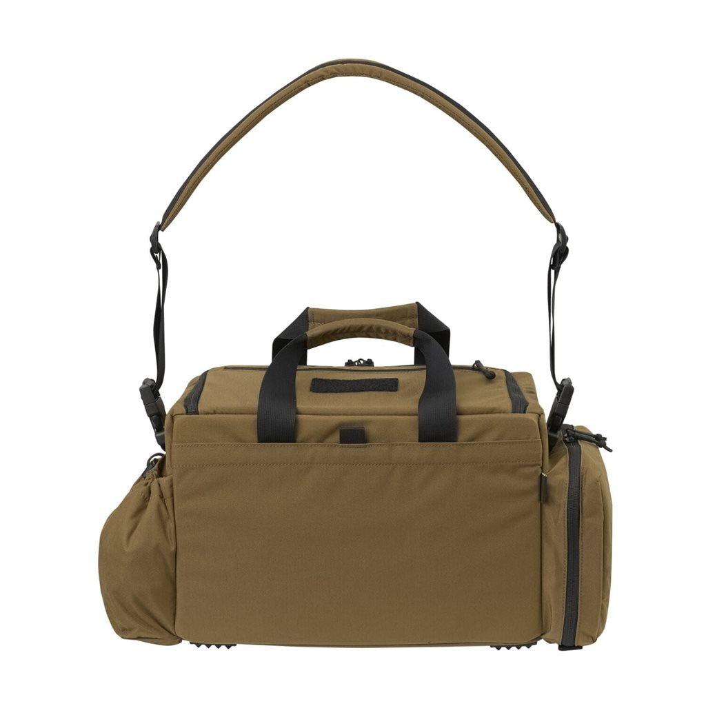 Bolsa táctica MISSION Cordura® negra con base de tacos de goma