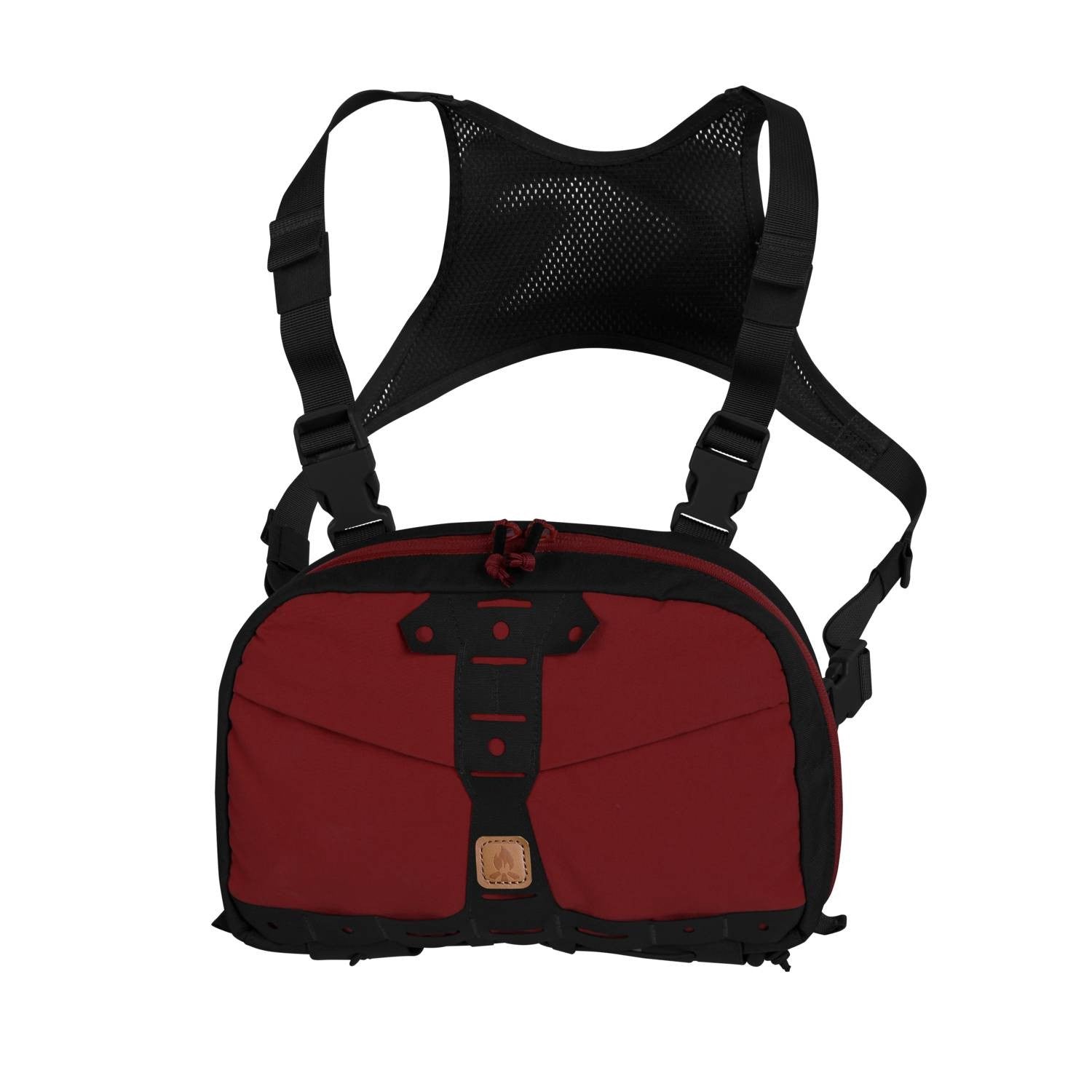 Bolsa pectoral NUMBAT Earth Brown/Clay mostrada en imagen