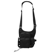 Bolso bandolera EDC NP azul, compacto con compartimento principal y organizador interior