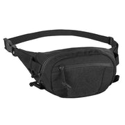 Riñonera POSSUM® negra con organizador interior rígido