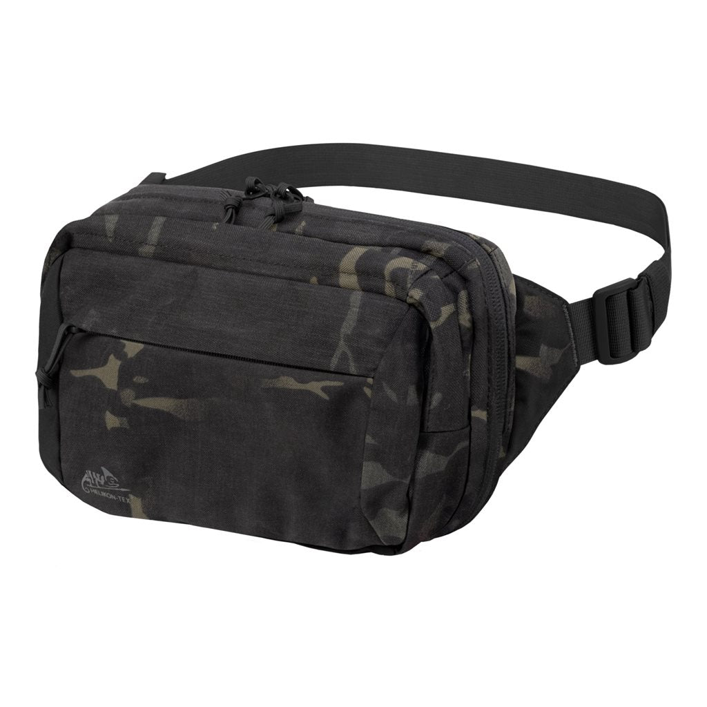 Riñonera RAT CCW negra de Cordura con 3 bolsillos y panel desmontable