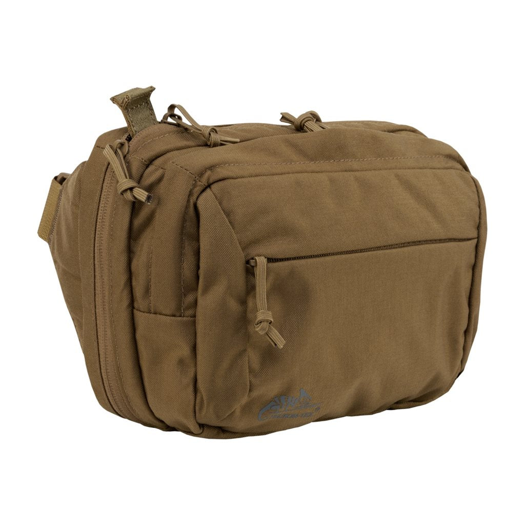 Riñonera RAT CCW negra de Cordura con 3 bolsillos y panel desmontable