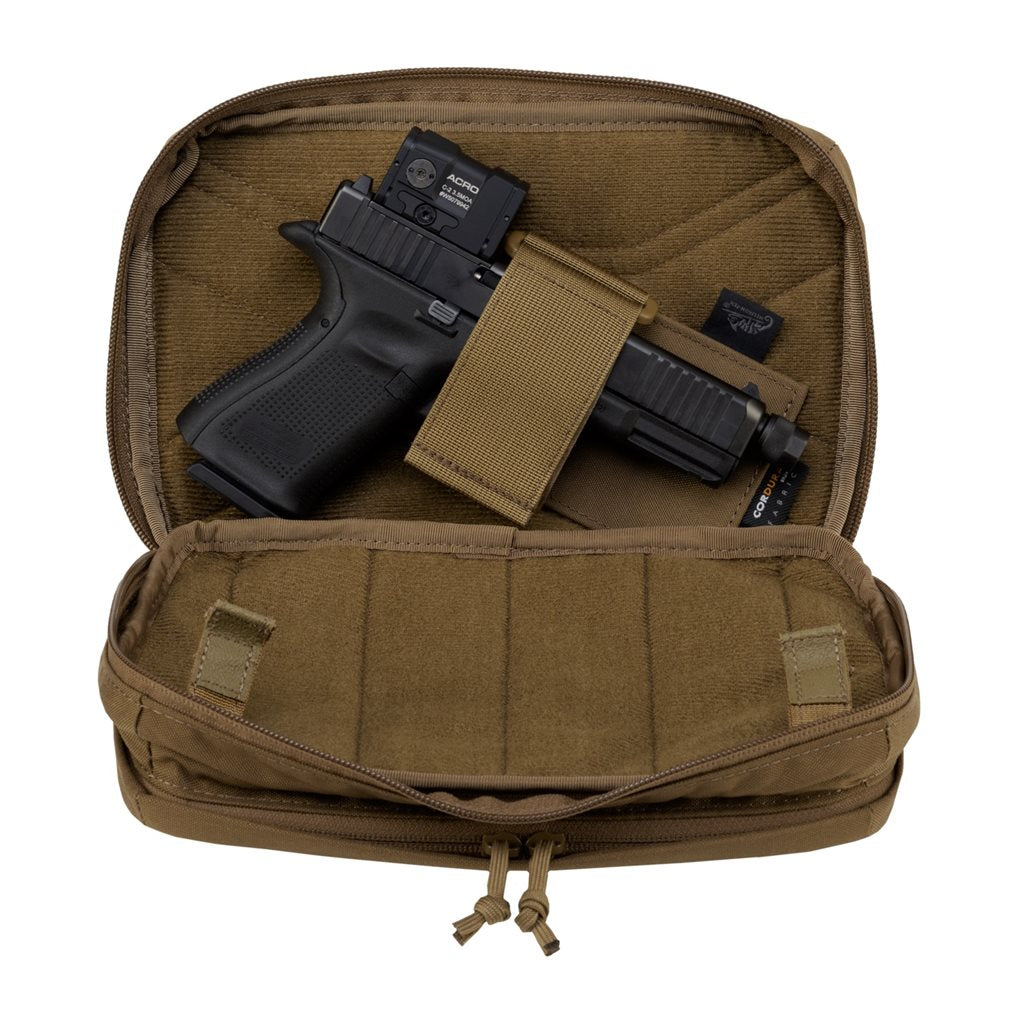Riñonera RAT CCW negra de Cordura con 3 bolsillos y panel desmontable
