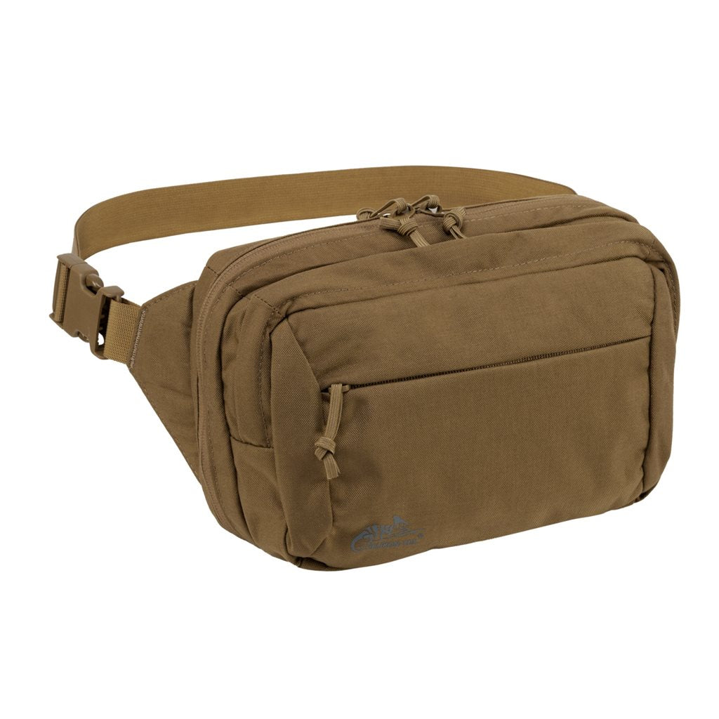 Riñonera RAT CCW negra de Cordura con 3 bolsillos y panel desmontable